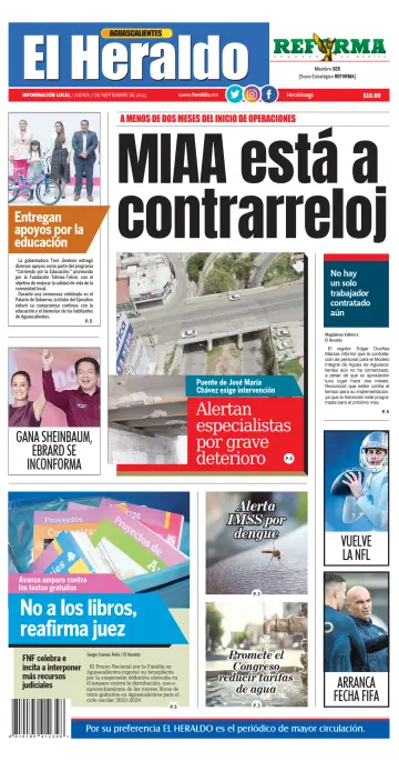 El Heraldo de Aguascalientes - 7 Sep 2023