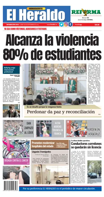 El Heraldo de Aguascalientes - 18 Sep 2023