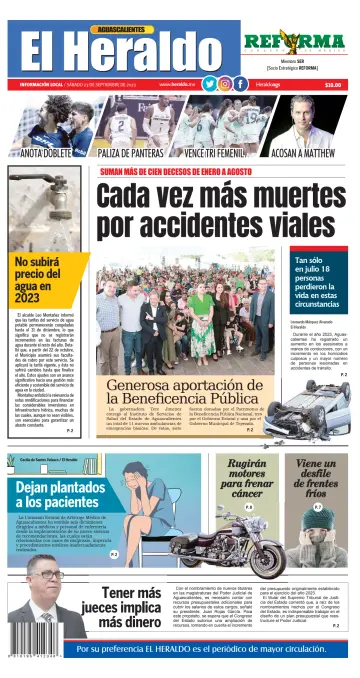 El Heraldo de Aguascalientes - 23 Sep 2023
