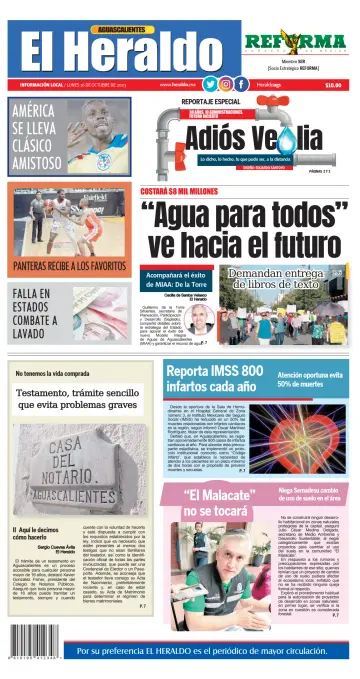 El Heraldo de Aguascalientes - 16 Oct 2023