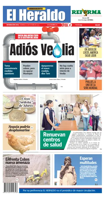 El Heraldo de Aguascalientes - 22 Oct 2023