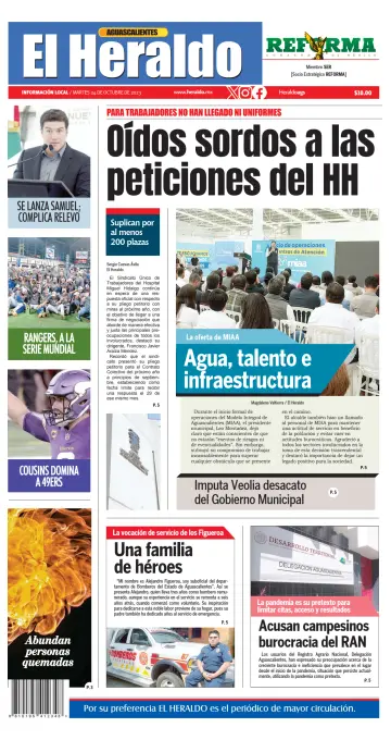 El Heraldo de Aguascalientes - 24 Oct 2023