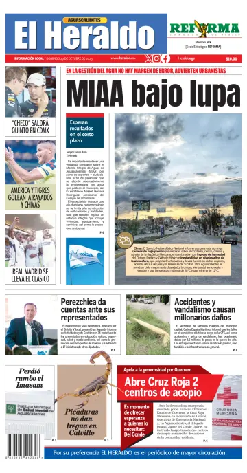 El Heraldo de Aguascalientes - 29 Oct 2023