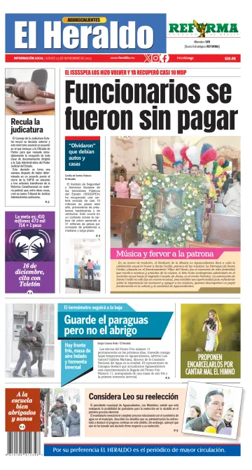 El Heraldo de Aguascalientes - 23 Nov 2023