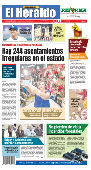 El Heraldo de Aguascalientes - 10 Ara 2023