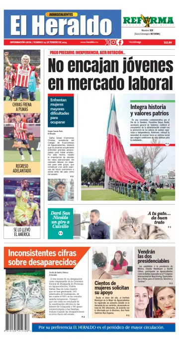 El Heraldo de Aguascalientes - 25 二月 2024