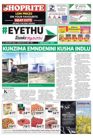 Msunduzi Eyethu - 27 Ean 2023