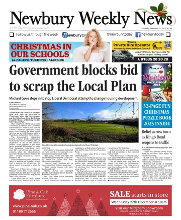 Newbury Weekly News - 21 дек. 2023