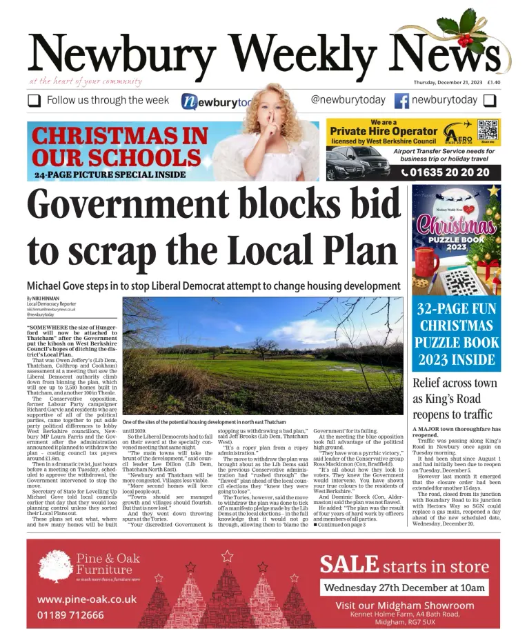 Newbury Weekly News
