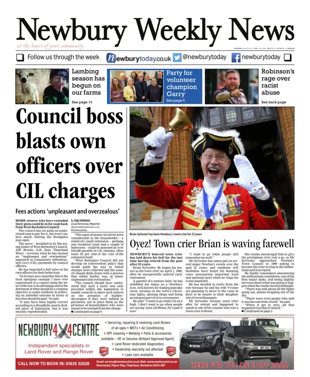 Newbury Weekly News Subscriptions - PressReader