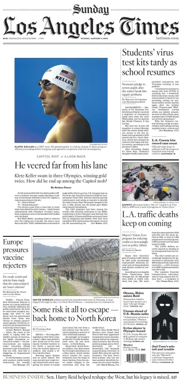 Los Angeles Times (Sunday) - 9 Jan 2022