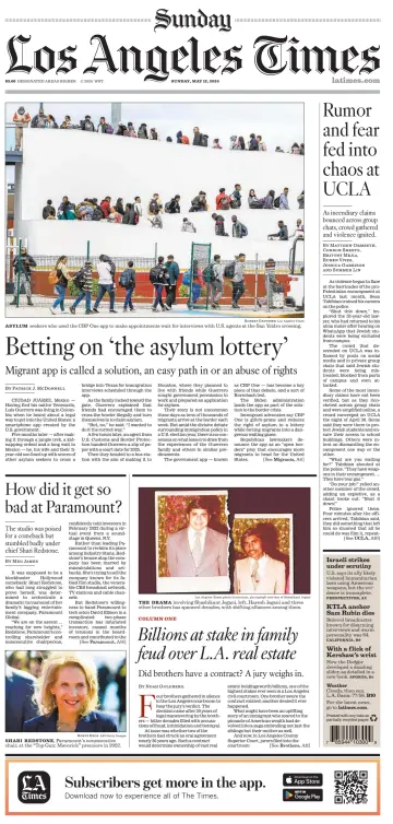 Los Angeles Times (Sunday) - 12 May 2024