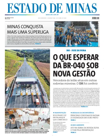Estado de Minas (Brazil) - 22 апр. 2024