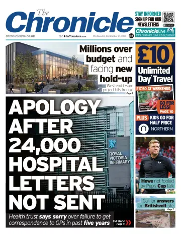 The Chronicle (South Tyneside and Durham) - 27 Sep 2023