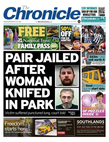 The Chronicle (South Tyneside and Durham) - 30 4월 2024