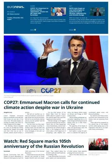 EuroNews (English) - 8 Nov 2022