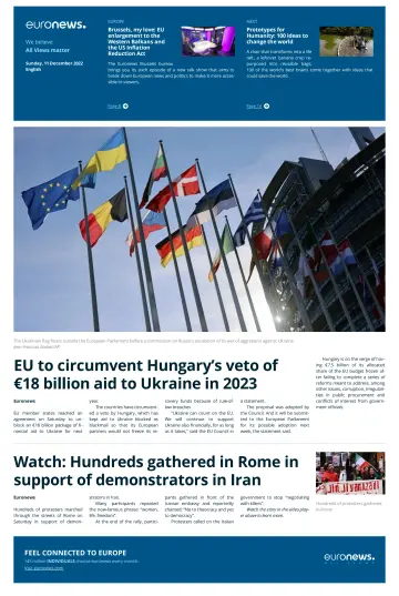 EuroNews (English) - 11 Dec 2022