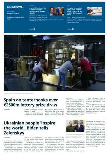 EuroNews (English) - 22 Dec 2022