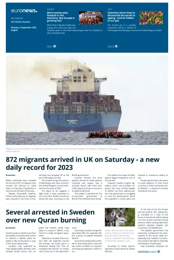 EuroNews (English) - 4 Sep 2023