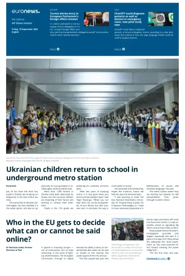 EuroNews (English) - 15 Sep 2023