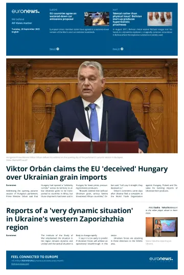 EuroNews (English) - 26 Sep 2023