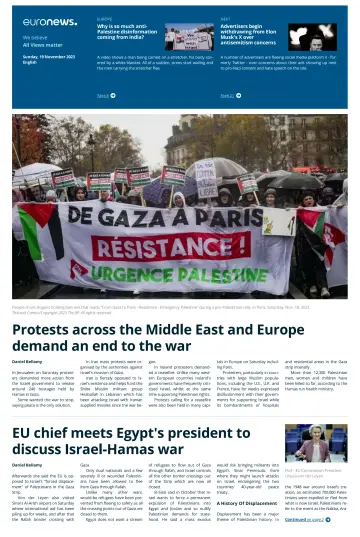 EuroNews (English) - 19 Nov 2023
