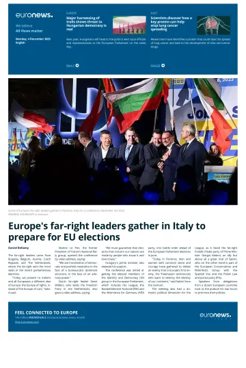 EuroNews (English) - 4 Dec 2023