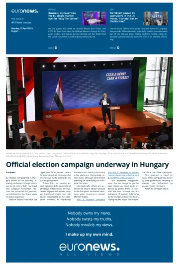 EuroNews (English) - 22 Apr 2024