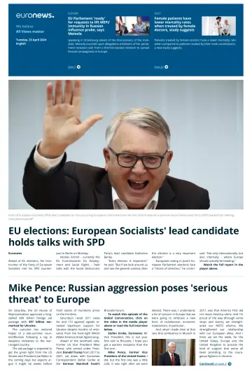 EuroNews (English) - 23 Ebri 2024