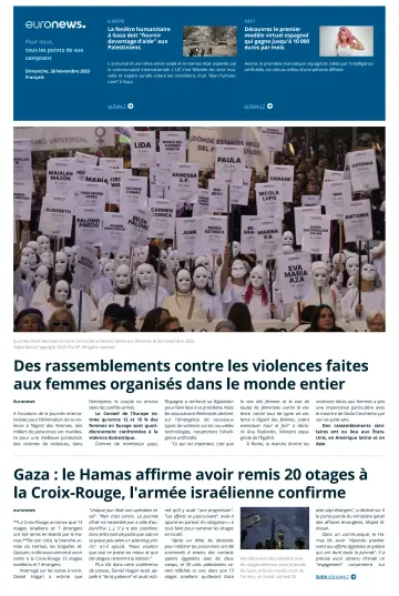 EuroNews (Français) - 26 Nov 2023