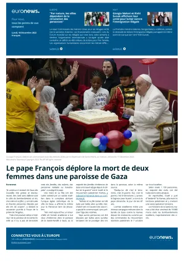 EuroNews (Français) - 18 Dec 2023