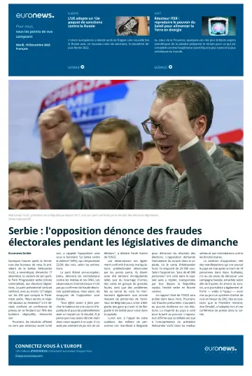 EuroNews (Français) - 19 Dec 2023