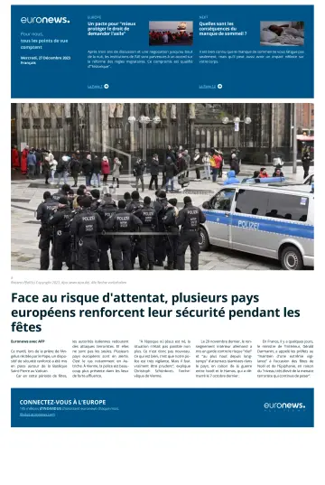 EuroNews (Français) - 27 Dec 2023