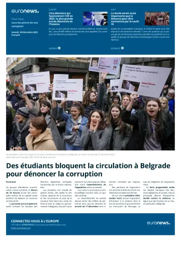 EuroNews (Français) - 30 Dec 2023