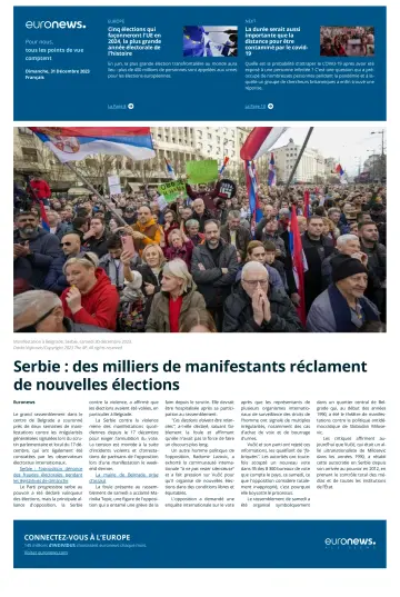 EuroNews (Français) - 31 Dec 2023