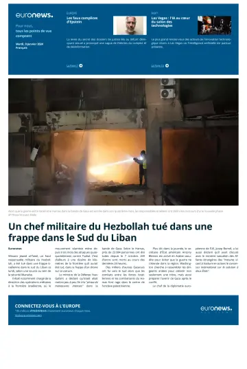 EuroNews (Français) - 9 Jan 2024