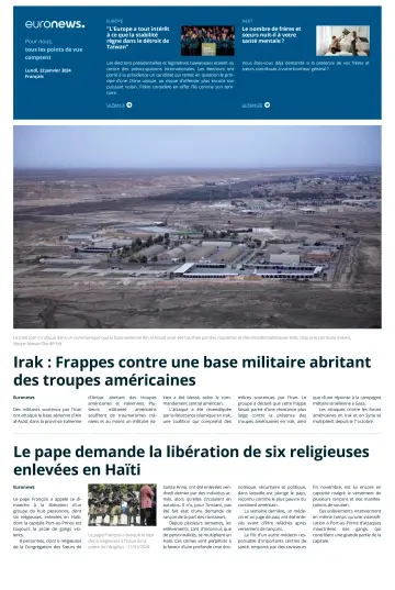 EuroNews (Français) - 22 Jan 2024