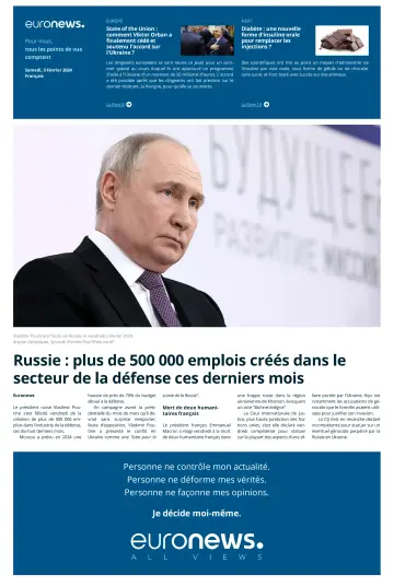 EuroNews (Français) - 3 Feb 2024
