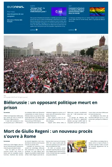 EuroNews (Français) - 21 Feb 2024