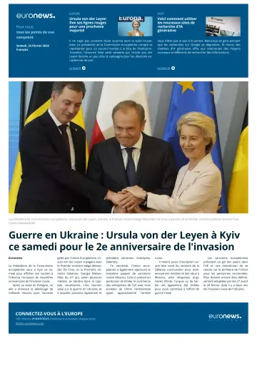 EuroNews (Français) - 24 Feb 2024