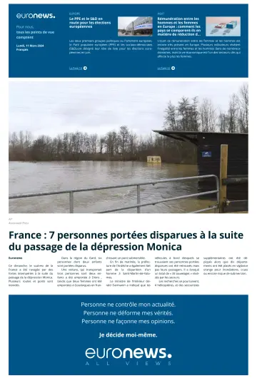 EuroNews (Français) - 11 Mar 2024