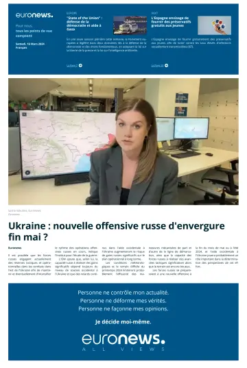 EuroNews (Français) - 16 Mar 2024