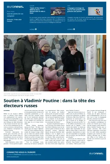 EuroNews (Français) - 17 Mar 2024
