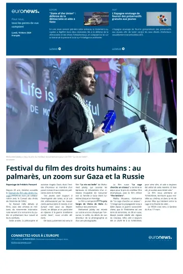 EuroNews (Français) - 18 Mar 2024