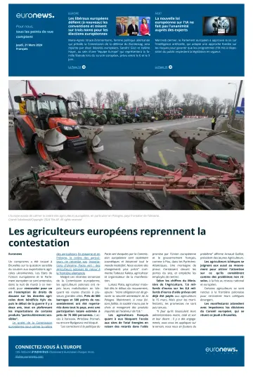 EuroNews (Français) - 21 Mar 2024