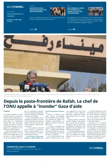 EuroNews (Français) - 24 Mar 2024