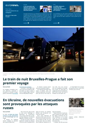 EuroNews (Français) - 27 Mar 2024