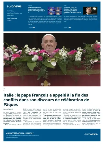 EuroNews (Français) - 1 Apr 2024