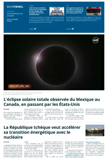 EuroNews (Français) - 09 Apr. 2024