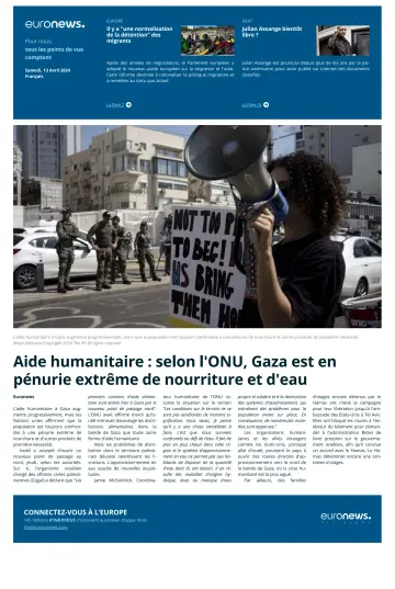 EuroNews (Français) - 13 Apr. 2024